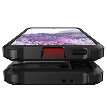 Hybrid Armor etui do Samsung Galaxy S23 Ultra pancerny hybrydowy pokrowiec czarne