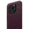 Etui Caseology Parallax Mag z MagSafe na iPhone 15 Pro - burgundowe