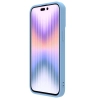 Silikonowe etui Nillkin CamShield Silky Silicone Case do iPhone 15 Pro z osłoną na aparat - niebieski