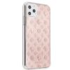 Guess GUHCN65TPERG iPhone 11 Pro Max różowy/pink hard case 4G Peony Glitter