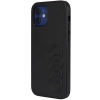 Etui Audi Synthetic Leather na iPhone 12 / iPhone 12 Pro - czarne