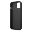 Etui Karl Lagerfeld Leather Ikonik Karl's Head Metal na iPhone 13 mini - czarne