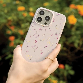 Etui UNIQ Coehl Prairie na iPhone 15 Pro - beżowe