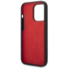 Etui Ferrari Silicone Metal Logo na iPhone 14 Pro - czarne