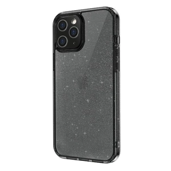 Etui Uniq LifePro Tinsel na iPhone 12 Pro Max - czarne