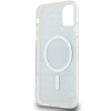Etui DKNY IML Mono & Stripe MagSafe na iPhone 11 / Xr - czarne