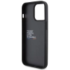 Etui BMW Leather Stamp Tricolor do iPhone 15 Pro Max - czarne