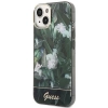Etui Guess Jungle Collection na iPhone 14 Plus - zielone