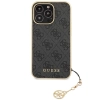 Etui Guess 4G Charms Collection na iPhone 14 Pro Max - szare