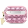 Etui Guess Rhinestone Triangle Charm na AirPods Pro 2 - różowe