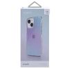 Etui Uniq Coehl Linear na iPhone 13 - różowo-niebieskie