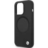 Etui BMW Signature Liquid Silicone MagSafe na iPhone 14 Pro Max - czarne