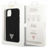 Etui Guess Rhinestone Triangle na iPhone 14 Plus - czarne
