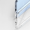 Ringke Fusion etui pokrowiec z żelową ramką Samsung Galaxy A73 przezroczysty
