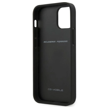 Etui Ferrari On Track Perforated na iPhone 12 mini - czerwone