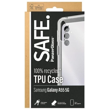 Etui SAFE by PanzerGlass na Samsung Galaxy A55 5G - przezroczyste