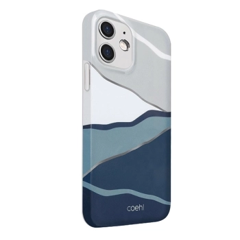 Etui UNIQ Coehl Ciel na iPhone 12 mini - niebieskie