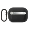 Etui AMG Leather Big Logo na AirPods Pro - czarne