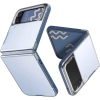 Etui Spigen Cyrill Color Brick na Samsung Galaxy Z Flip 4 - matowo-ciemnoniebieskie