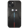 Etui BMW Stamped Tricolor Stripe na iPhone 14 - czarne