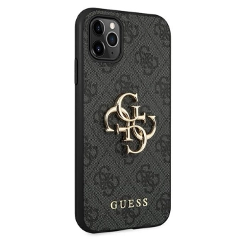 Etui Guess 4G Big Metal Logo na iPhone 11 Pro Max - szare