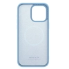 Silikonowe etui Nillkin CamShield Silky Silicone Case do iPhone 15 Pro z osłoną na aparat - niebieski