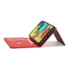 Magnet Card Case etui do Samsung Galaxy A52 5G pokrowiec portfel na karty kartę podstawka czerwony