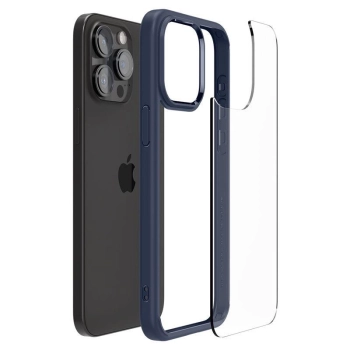 Etui Spigen Ultra Hybrid na iPhone 15 Pro Max - niebieskie
