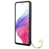 Etui Guess 4G Charms Collection na Samsung Galaxy A53 5G - brązowe