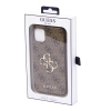 Etui Guess 4G Big Metal Logo na iPhone 11 / Xr - brązowe