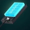 Baseus Adaman2 powerbank z wyświetlaczem cyfrowym 20000mAh 30W 2 x USB / 1x USB Typ C Power Delivery Quick Charge SCP, Oppo Super VOOC czarny (PPAD050