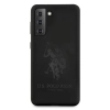 Etui U.S. Polo Assn. Silicone On Tone na Samsung Galaxy S21 - czarne