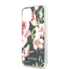 Etui Guess N.3 Flower Collection na iPhone 11 Pro Max - granatowe