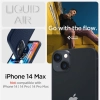 Etui Spigen Liquid Air na iPhone 14 Plus - niebieskie