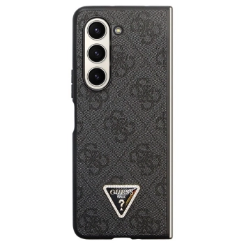 Etui Guess Leather 4G Diamond Triangle na Samsung Galaxy Z Fold 5 - czarne