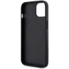 Etui Guess 4G Printed Stripes MagSafe na iPhone 14 - czarne