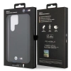 Etui BMW Leather Stamp Tricolor na Samsung Galaxy S23 Ultra - czarne