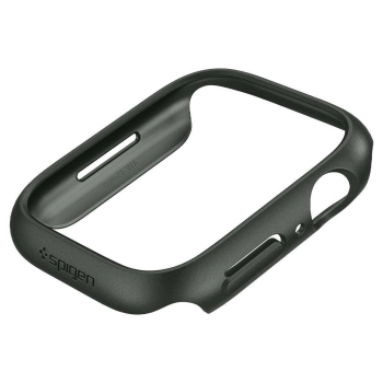 Etui Spigen Thin Fit na Apple Watch 7 / 8 (45 mm) - ciemnozielone