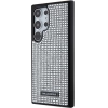 Etui Karl Lagerfeld Rhinestone Metal Logo na Samsung Galaxy S24 Ultra - srebrne