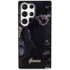 Etui Guess Golden Marble Collection S23 Ultra - czarne