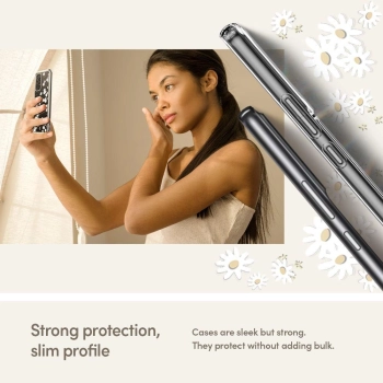 Etui Spigen Cyrill Cecile na Samsung Galaxy A53 5G - białe kwiaty
