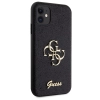 Etui Guess Glitter Script Big 4G na iPhone 11 / Xr - czarne