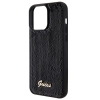 Etui Guess Sequin Script Metal na iPhone 15 Pro - czarne