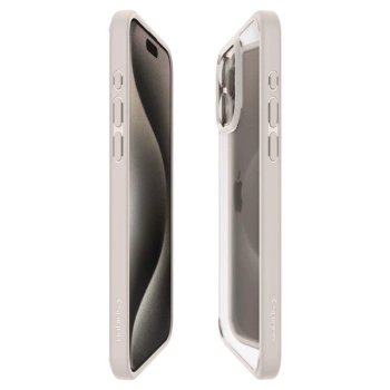 Etui Spigen Ultra Hybrid na iPhone 15 Pro - tytan naturalny