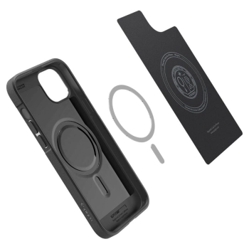 Etui Spigen Core Armor Mag z MagSafe na iPhone 15 - czarny mat