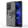 Ring Armor etui do Xiaomi Redmi Note 12 Pro+ pancerny pokrowiec uchwyt magnetyczny ring czarne