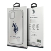 Etui U.S. Polo Assn. Shiny Big Logo na iPhone 12 Pro Max - białe