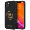 Etui Guess Silicone 4G Logo na iPhone 13 - czarne
