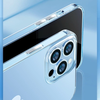 Kingxbar Elegant Series etui iPhone 13 Pro Max obudowa pokrowiec na tył plecki przezroczysty