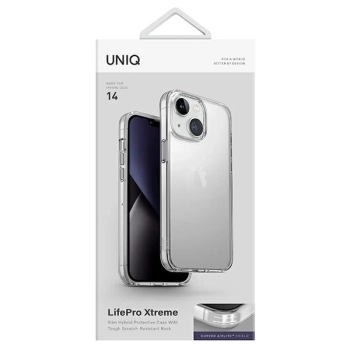 Etui Uniq LifePro Xtreme na iPhone 14 - przezroczyste